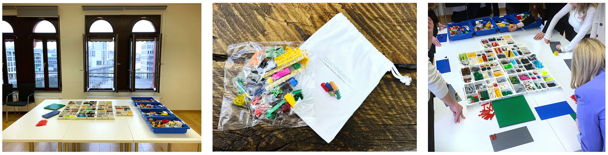 Lego Workshop - Materialvorbereitung mit Coachingwerk
